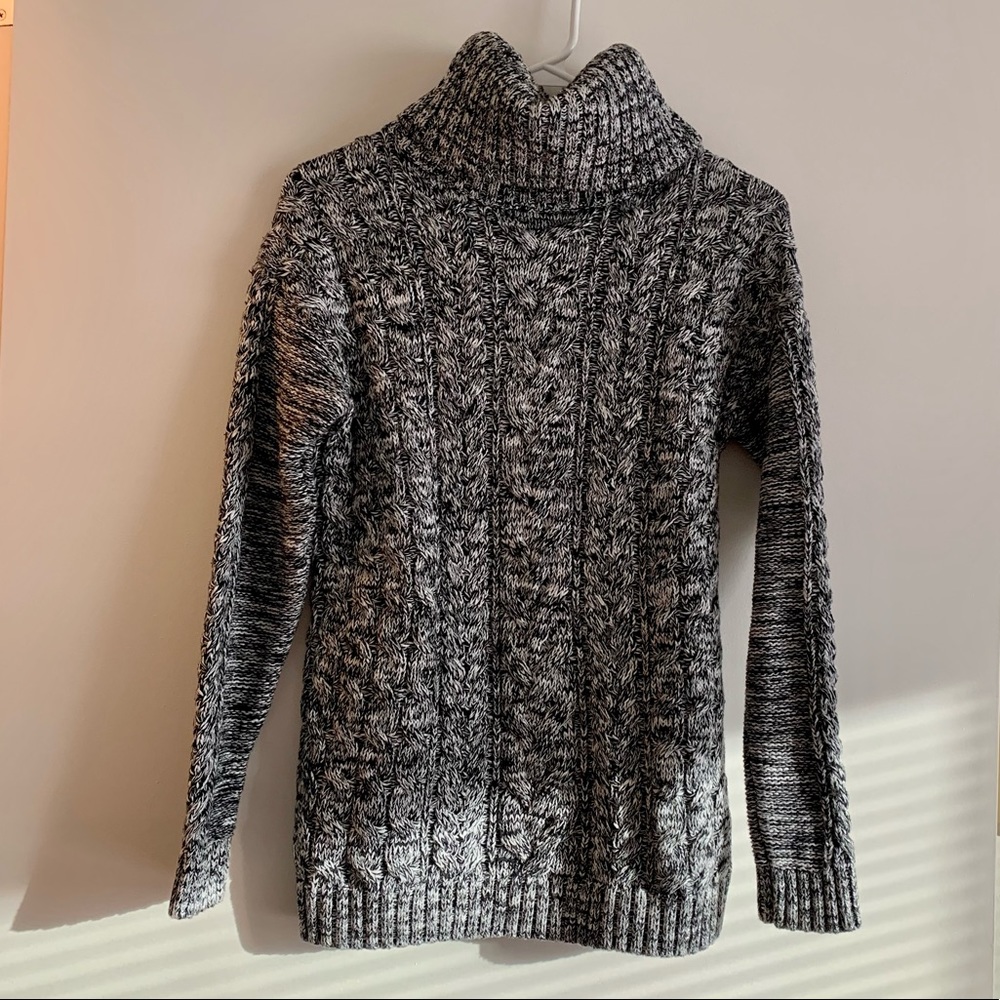 GAP Chunky Knit Turtleneck Sweater
